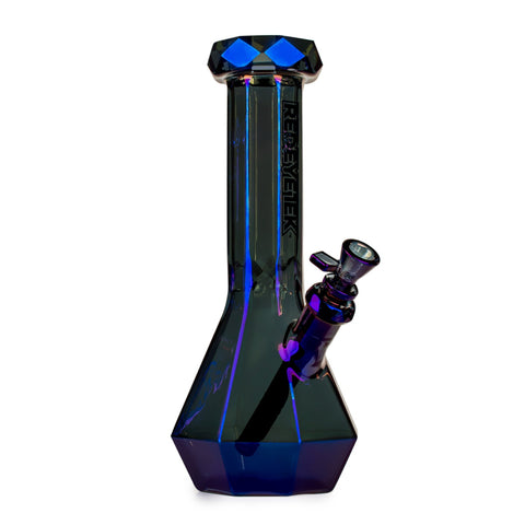 Red Eye Tek 12" Orion Beaker Base Glass Water Pipe - Weedcommerce Marketplace