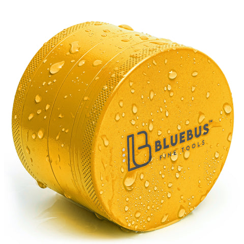 GC 2.5" Ceramic herb Grinder Yellow - Weedcommerce Marketplace