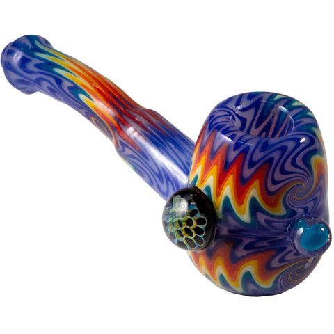 Headdy Old School Sherlock w/ Marbles (Various Colors) - Weedcommerce Marketplace