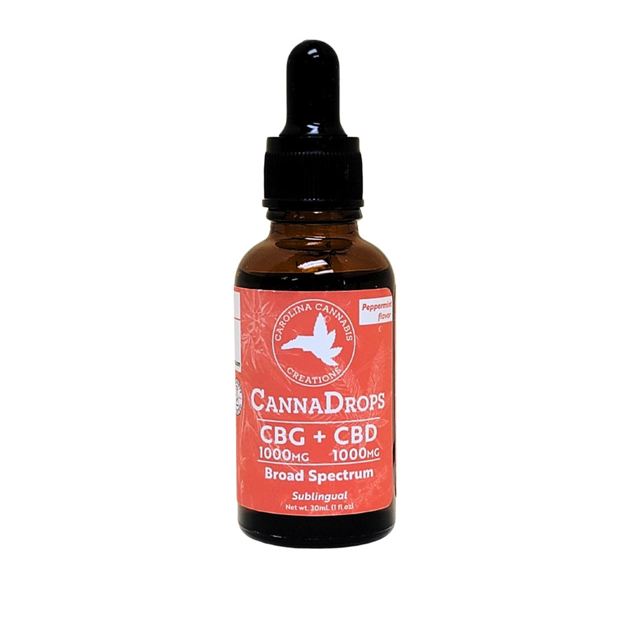 CBD + CBG Oil | 1:1 Formula | Peppermint | Carolina Cannabis Creations - Weedcommerce Marketplace