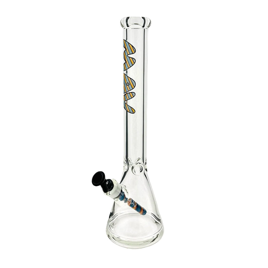 MAV Glass 18" Classic Wigwag Beaker - Weedcommerce Marketplace