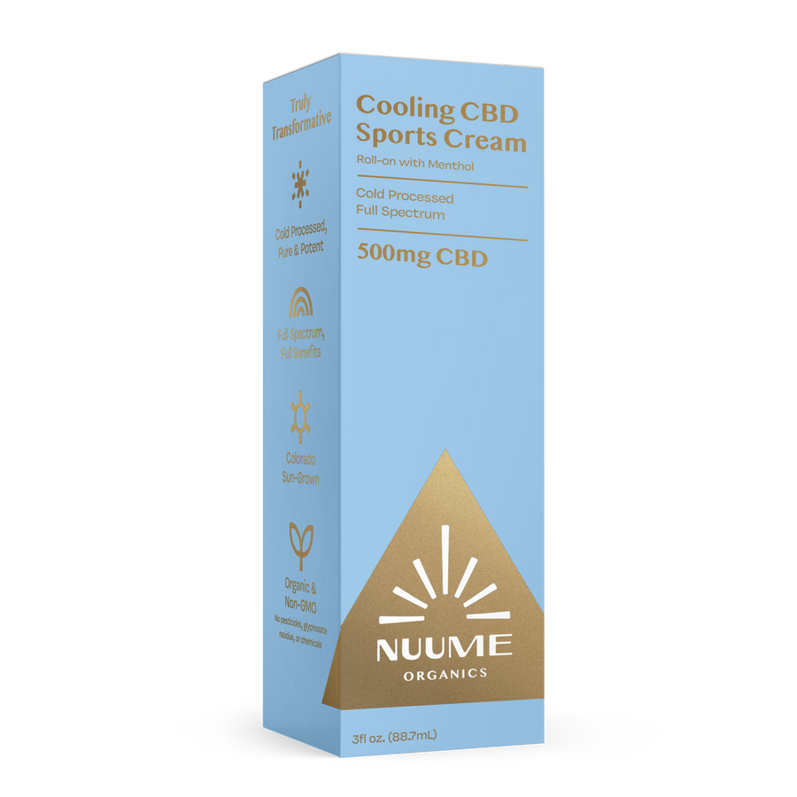 CBD Cooling Sports Cream Roll-on 500mg - Weedcommerce Marketplace