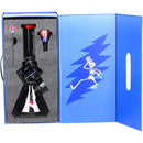 Grateful Dead x Pulsar Inception Cube Beaker Glass Water Pipe - 12.75" / 14mm F - Weedcommerce Marketplace 
