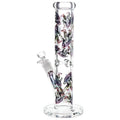 Pulsar Design Series Straight Tube Glass Water Pipe | 12" | 14mm F - Weedcommerce Marketplace 