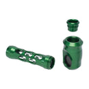 ALUMINUM GLASS PERFORATED HAND PIPE - Weedcommerce Marketplace 