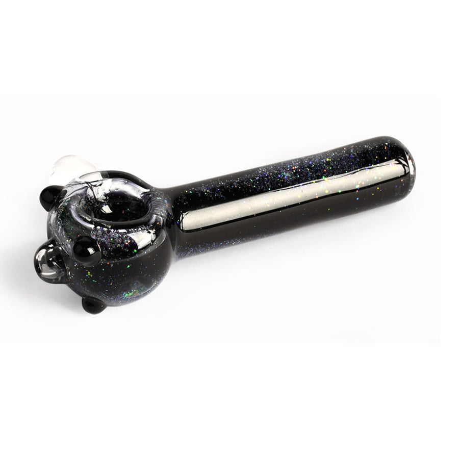 Red Eye Glass 4.5" Sparkle Liquid Glass Pipe - Weedcommerce Marketplace 