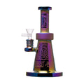 Human Grade Aztec (Sandblasted) Glass Water Pipe - Weedcommerce Marketplace 