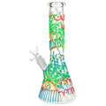 SeshGear 420 Drizzle G.I.T.D Beaker Glass Water Pipe - 10" / 14mm F - Weedcommerce Marketplace 