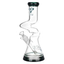 Diamond Glass Gold Zong Beaker Water Pipe - 11" / 14mm F / Colors Vary - Weedcommerce Marketplace 