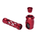 ALUMINUM GLASS PERFORATED HAND PIPE - Weedcommerce Marketplace 