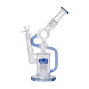 Human Grade Raygun Glass Water Pipe Percolator - Weedcommerce Marketplace 