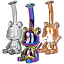 Bear-ly Coherent Glass Dab Rig - 7" / 14mm F / Colors Vary
