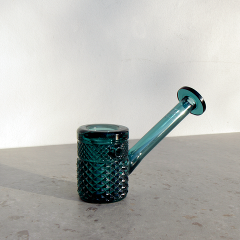 Jane West Twenties Collection Hand Pipe | Teal - Weedcommerce Marketplace 
