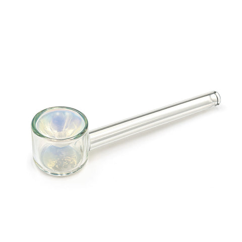 STRAIGHT TUBE PLATED GLASS HAND PIPE - Weedcommerce Marketplace 
