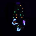 Shroom Xmas Tree Enamel Resin Sculpted Glass Spoon Pipe - 5" - Weedcommerce Marketplace 