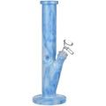 Marbled Straight Tube Glass Water Pipe - 10.75" / 14mm F / Colors Vary - Weedcommerce Marketplace 