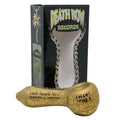 Death Row Records Metallic Etched Glass Spoon Pipe - 4" - Weedcommerce Marketplace 