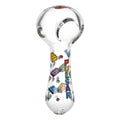 Pulsar Building Blocks Glass Spoon Pipe - 4.5" 3ct