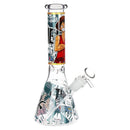 One Treasure Beaker Glass Water Pipe | 10.25" | 14mm F