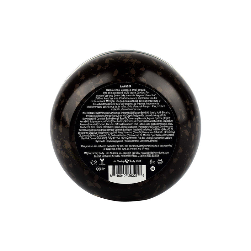 Earthly Body CBD Cream Lavender 5 oz. - Weedcommerce Marketplace 
