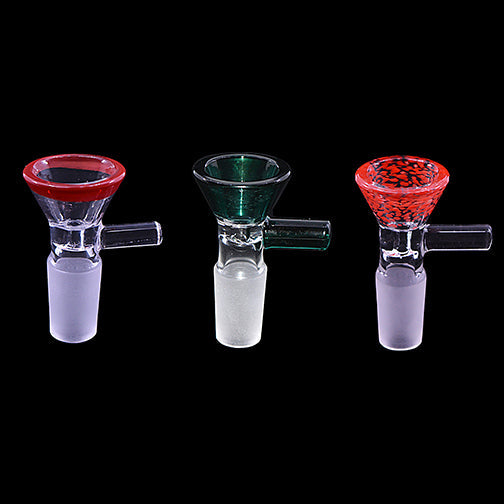 Colorful Glass Bowl with Handle - Weedcommerce Marketplace 