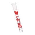 Pulsar Valentine's Hearts 'n' Roses Glass Herb Pipe Duo - 10" / 14mm F - Weedcommerce Marketplace 