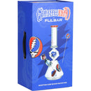 Grateful Dead x Pulsar Inception Cube Beaker Glass Water Pipe - 12.75" / 14mm F - Weedcommerce Marketplace 