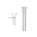 Human Grade Twisted Iridescent Tube Glass Water Pipe - Weedcommerce Marketplace 