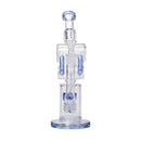 Human Grade Raygun Glass Water Pipe Percolator - Weedcommerce Marketplace 