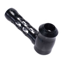 ALUMINUM GLASS PERFORATED HAND PIPE - Weedcommerce Marketplace 