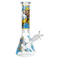 One Treasure Beaker Glass Water Pipe | 10.25" | 14mm F - Weedcommerce Marketplace 