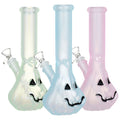 Glow In Dark Jack-O-Lantern Glass Bong - 9.25" / 14mm F - Weedcommerce Marketplace 