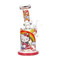 Salutations Hello Kitty Glass Water Pipe | 6.25" | 14mm F - Weedcommerce Marketplace 