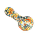 Pulsar Inside Print Glass Spoon Pipe | 4.75" - Weedcommerce Marketplace 