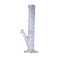 Human Grade Twisted Iridescent Tube Glass Water Pipe - Weedcommerce Marketplace 