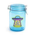 GLASS JAR WITH CLASP - Weedcommerce Marketplace 