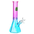 SeshGear Prismatic Bliss Ombre Glass Water Pipe | 10" | 14mm F - Weedcommerce Marketplace 