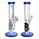 Grateful Dead x Pulsar Straight Tube Glass Bong - 11.75" / 14mm F - Weedcommerce Marketplace 