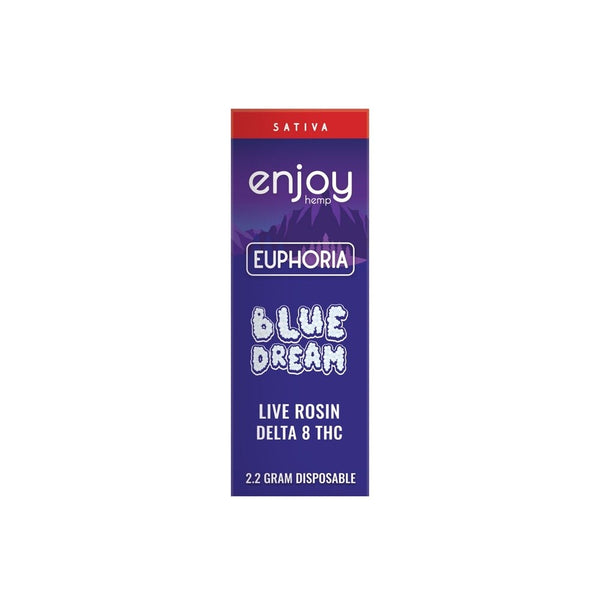 Enjoy: Euphoria Blue Dream Delta 8 THC Disposable Vapes 2.2g