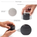 GC 2.5" Ceramic Grinder Teal - Weedcommerce Marketplace 
