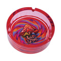 RED TRIPPY MUSHROOM GLASS ASHTRAY - Weedcommerce Marketplace 