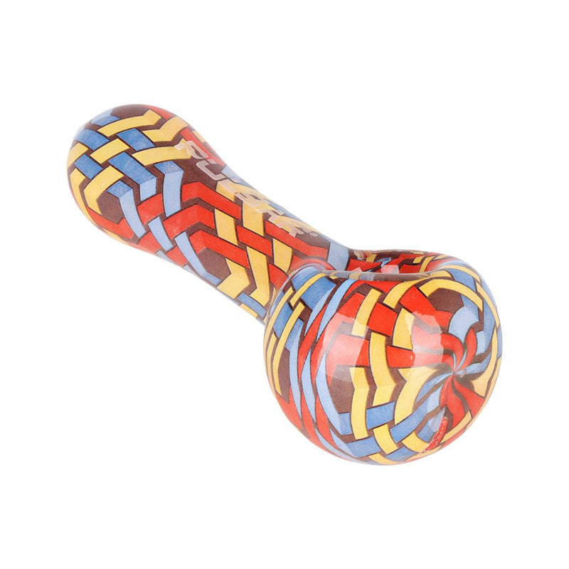 Pulsar Inside Print Glass Spoon Pipe | 4.75" - Weedcommerce Marketplace 