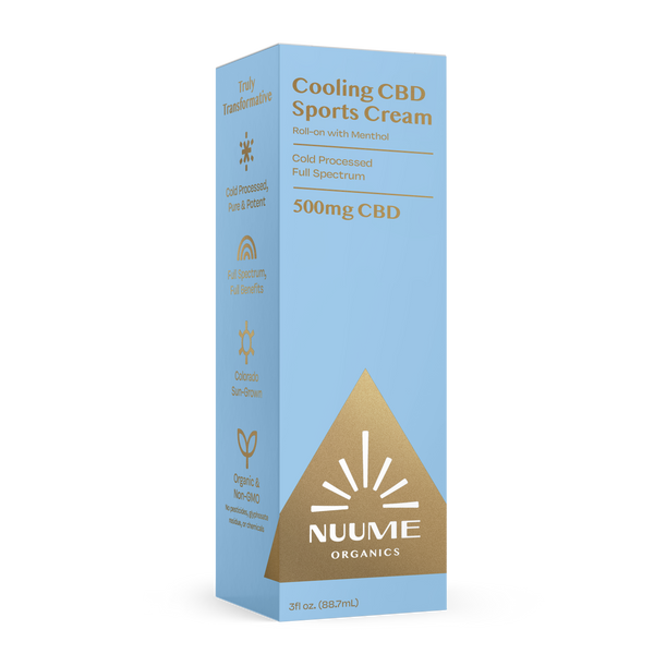 CBD Cooling Sports Cream Roll-on 500mg - Weedcommerce Marketplace 