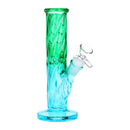 SeshGear Twist Ombre Straight Tube Glass Water Pipe | 7.75" | 14mm F - Weedcommerce Marketplace 