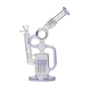 Human Grade Raygun Glass Water Pipe Percolator - Weedcommerce Marketplace 