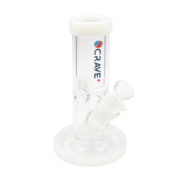 CRAVE STRAIGHT TUBE GLASS BONG - Weedcommerce Marketplace 