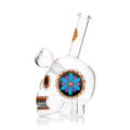 Dia De Los Muertos Skull Bong 6.1" - Weedcommerce Marketplace 