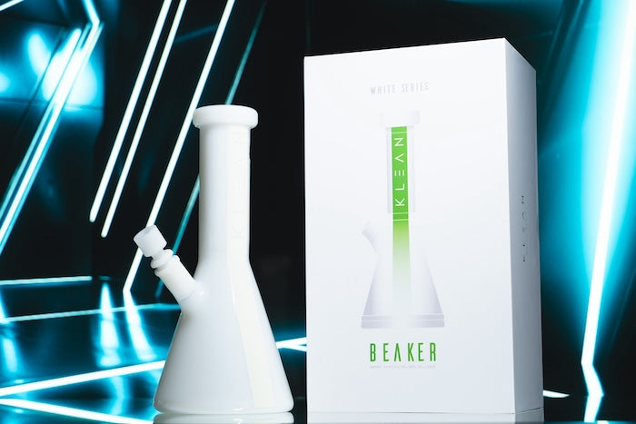 KLEAN White Series - Beaker - Weedcommerce Marketplace 