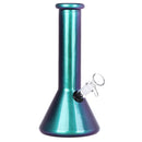 SeshGear Boxed Sparkle and Shine Beaker Glass Water Pipe - 10" / 14mm F / Colors Vary - Weedcommerce Marketplace 