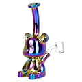 Bear-ly Coherent Glass Dab Rig - 7" / 14mm F / Colors Vary - Weedcommerce Marketplace 